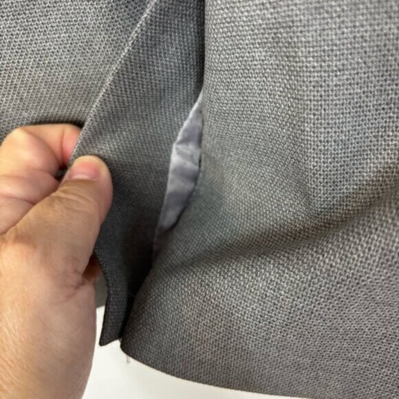 Simon Jersey Women’s Grey Blazer UK 16 US 14 Contemporary Classic Career Wear - Picture 9 of 11